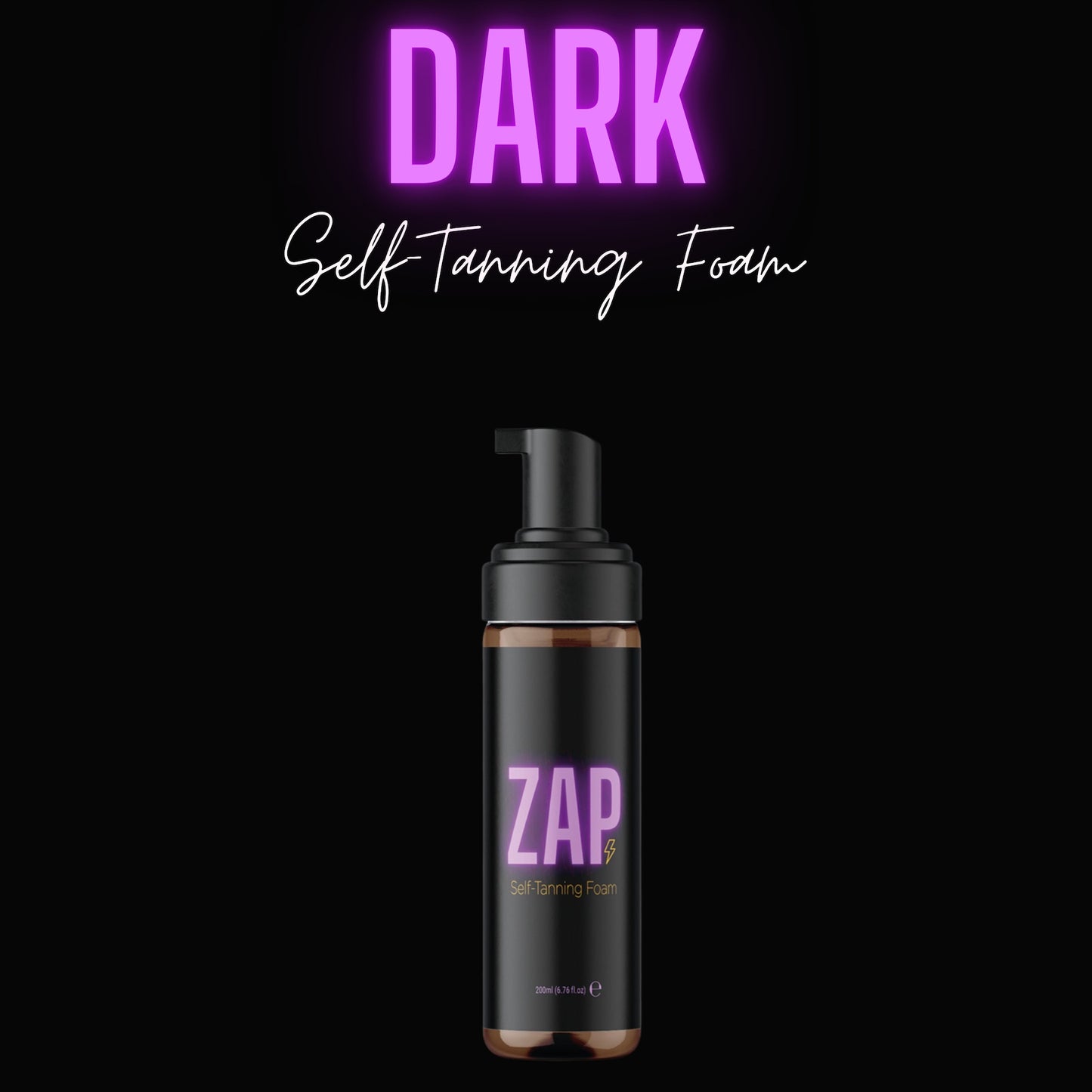 200ml Dark Self-Tanning Foam